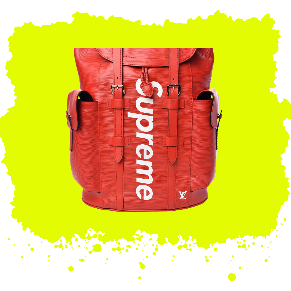 Louis Vuitton x Supreme Christopher Backpack Epi PM Red